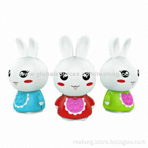 Children's learning system with colorful ear light